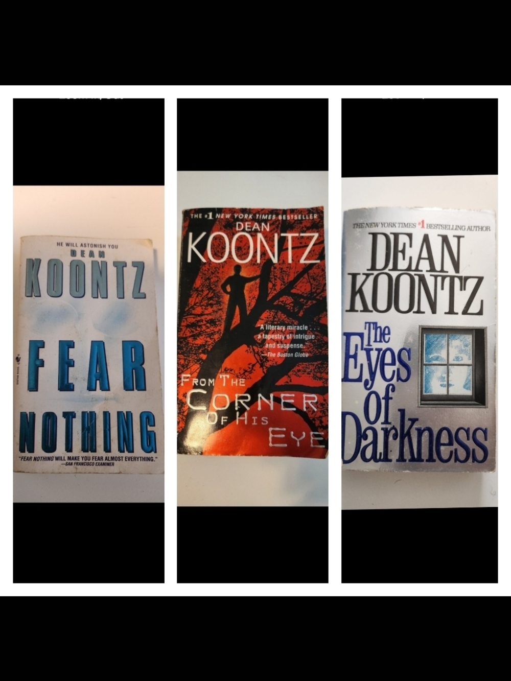 Dean Koontz Paperback Book Set